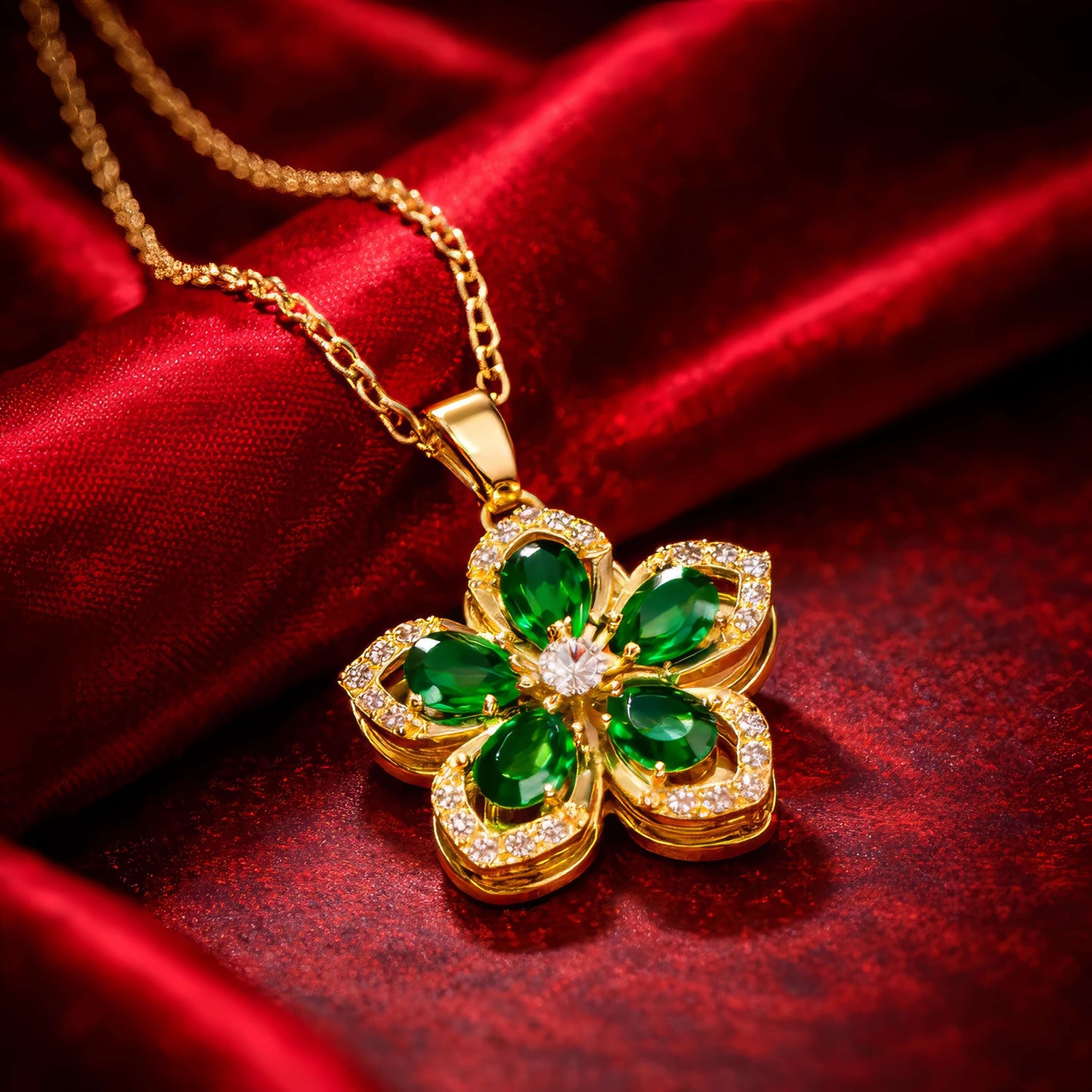 Rotating 360° Necklace that Attracts Attention