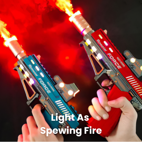 LeadingWish® | Toy Gun with Realistic Fire and Smoke Effect